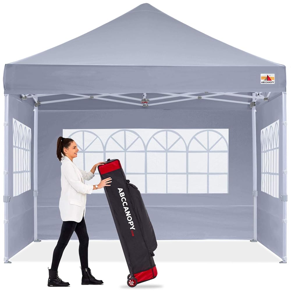 S1 Nova Base™-Lite Canopy with Church Window Sidewalls 8x8, 10x10, 10x15, 10x20