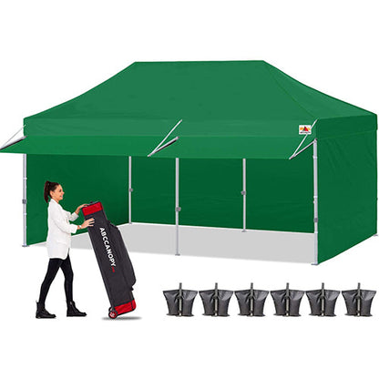 S1 Nova Base™-Lite Canopy with Awning & Sidewalls 10x10, 10x20