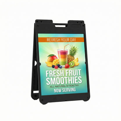 Custom A-Frame Display Sign