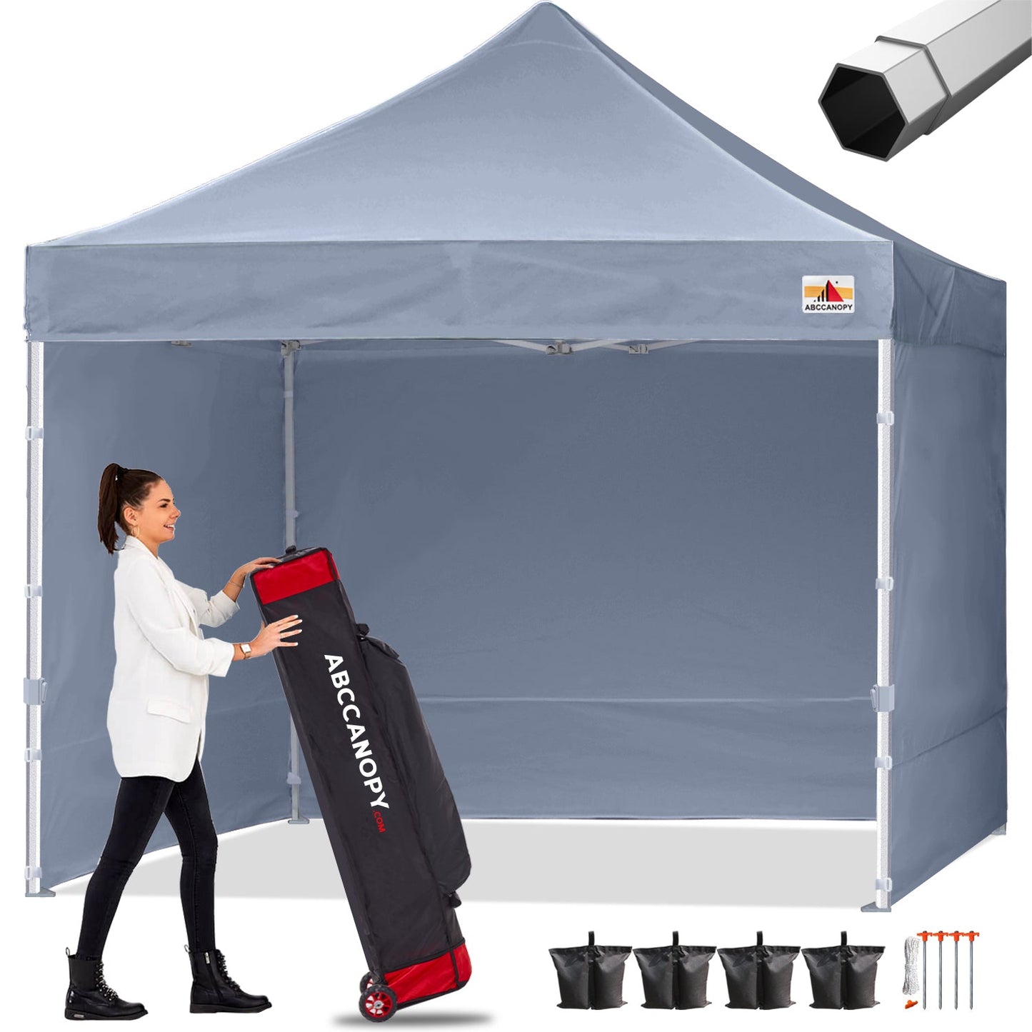 S1 Nova Base™-Frame Canopy with Sidewalls 10x10, 10x15, 10x20