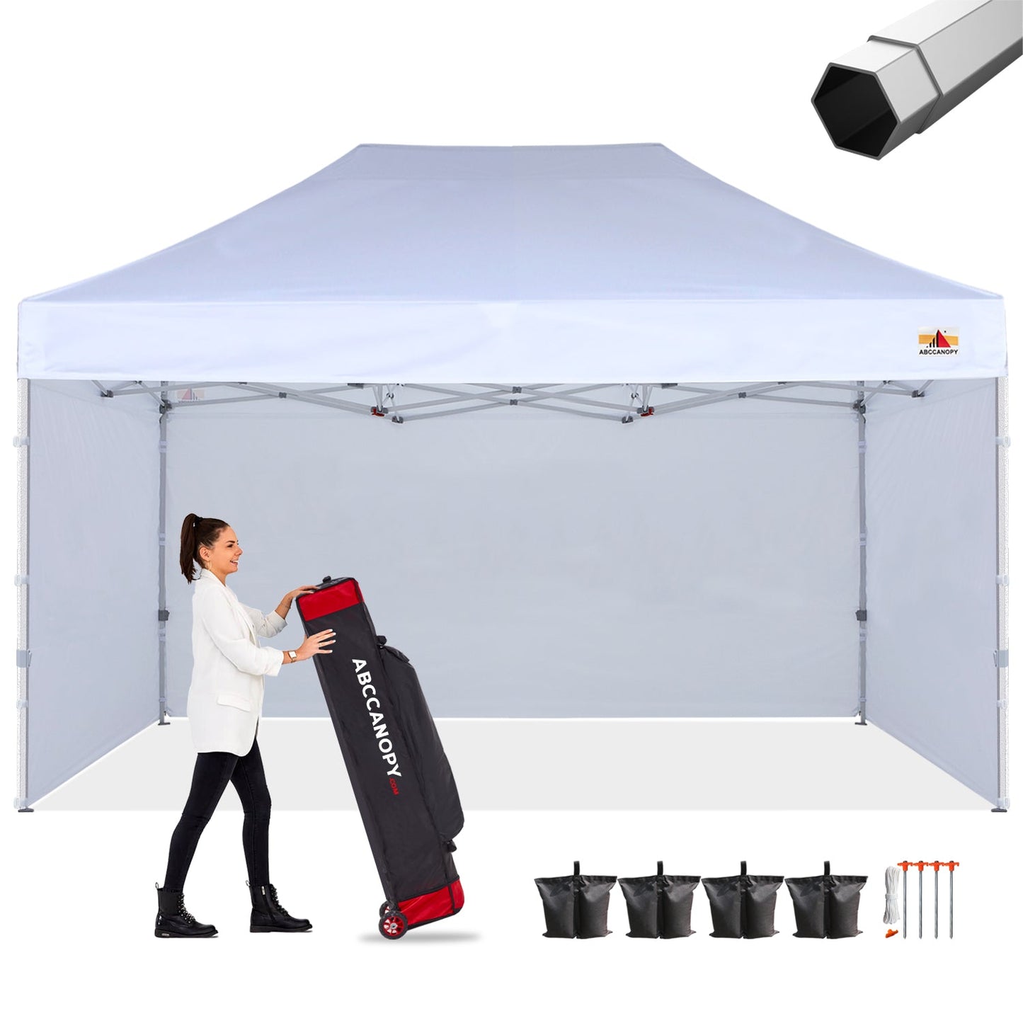 S1 Nova Base™-Frame Canopy with Sidewalls 10x10, 10x15, 10x20