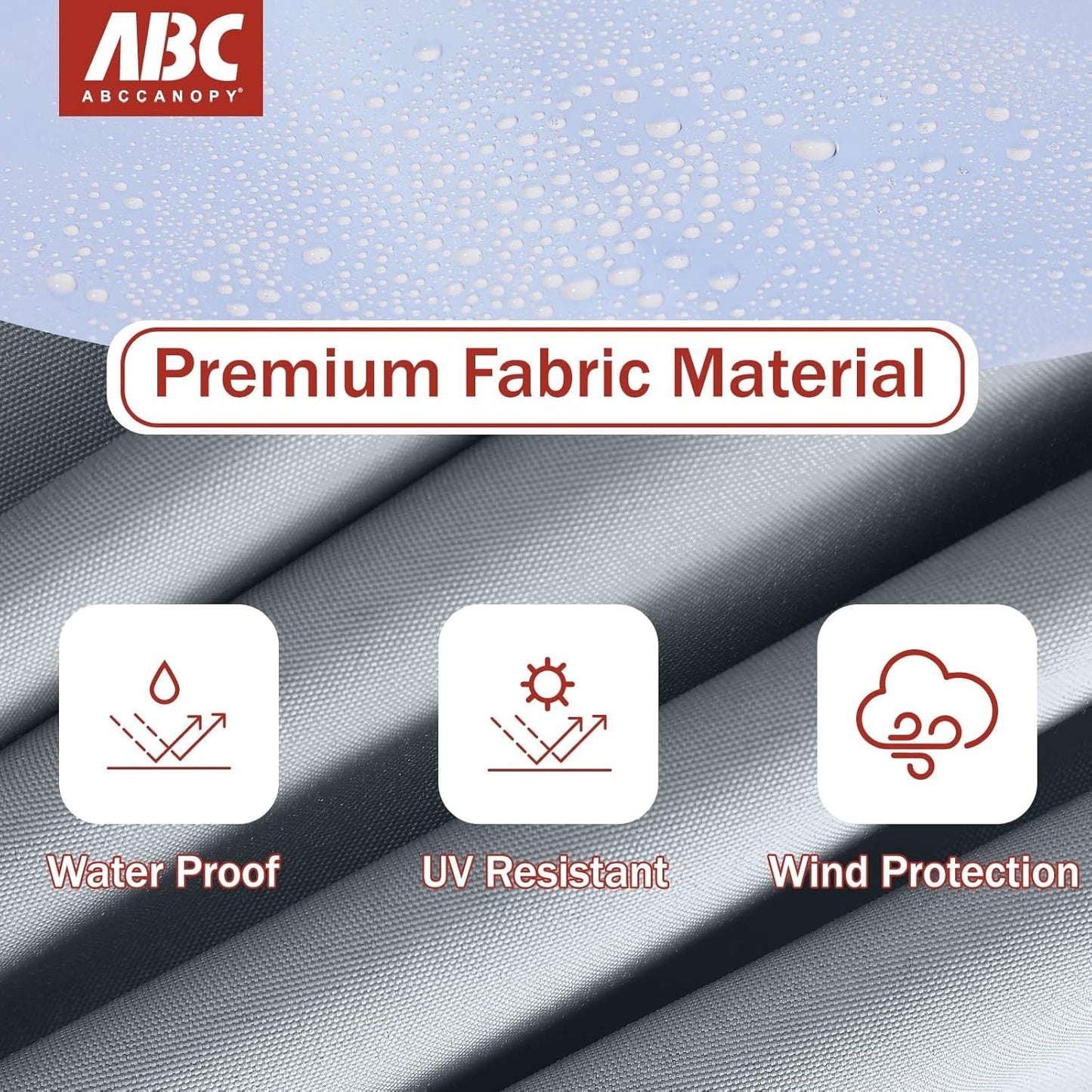 Canopy Sidewalls with Church Window 10x10 (2 Packs)