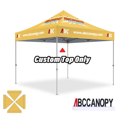 Custom Top Cover 8x8, 10x10, 10x15, 10x20