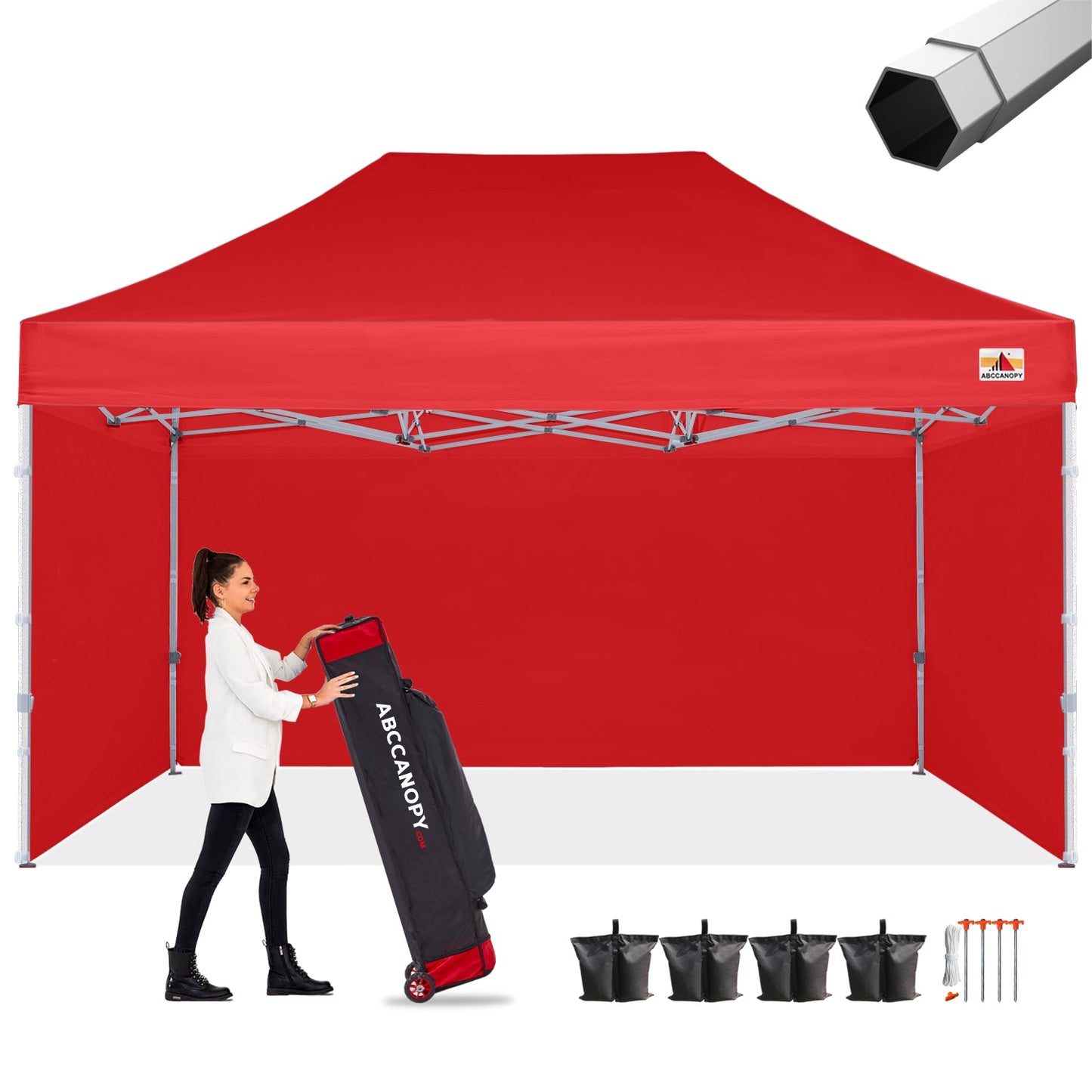 S1 Nova Base™-Frame Canopy with Sidewalls 10x10, 10x15, 10x20