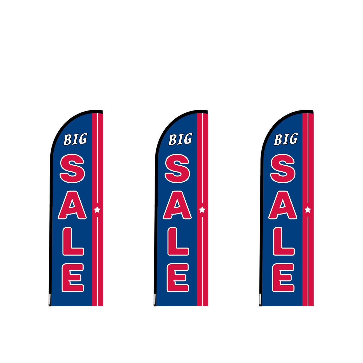 Custom Flag Panel Only 8FT, 10FT, 12FT