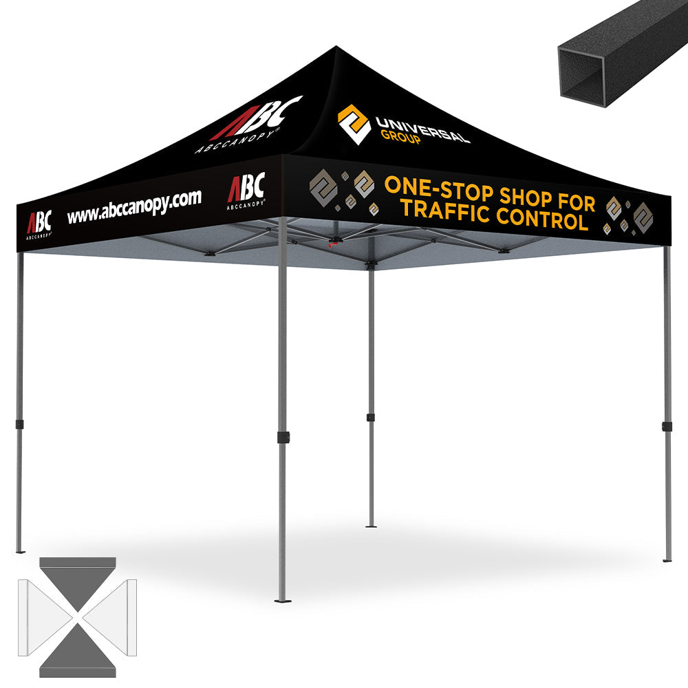 S1 Nova Base™ Custom Canopy Brand Union 10x10, 10x15, 10x20