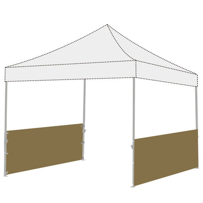 Two Half Walls for Canopy