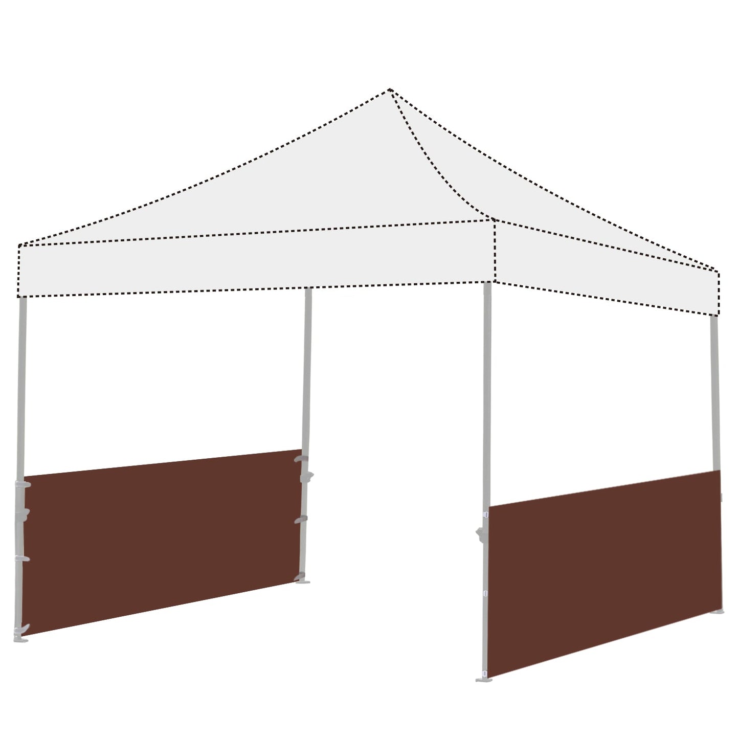 Two Half Walls for Canopy