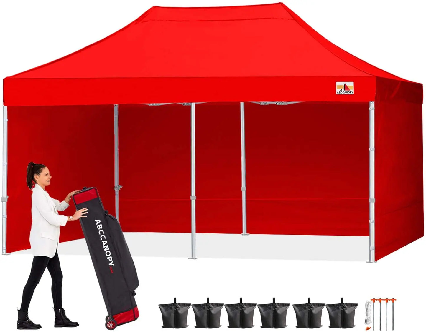 S1 Nova Base™-Lite Canopy with Sidewalls 10x10, 10x15, 10x20