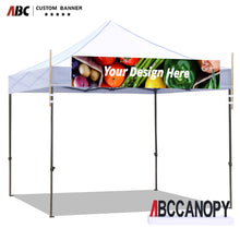 Custom Canopy Banner