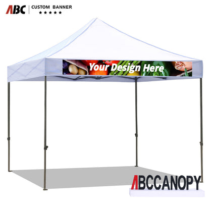 Custom Canopy Banner