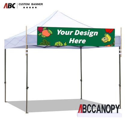 Custom Canopy Banner