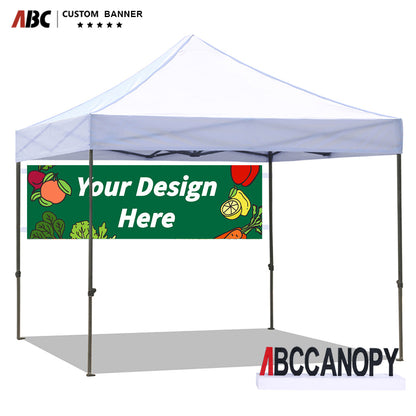 Custom Canopy Banner