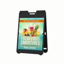 Custom A-Frame Display Sign