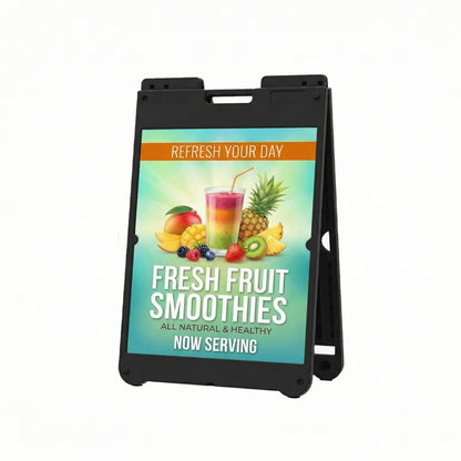 Custom A-Frame Display Sign