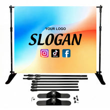Custom Backdrop Display 8FT, 10FT