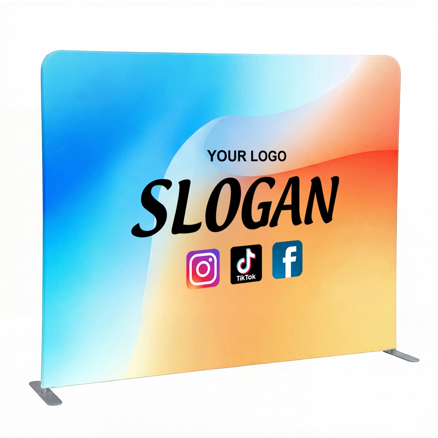 Custom Tension Fabric Display 2.3x3m