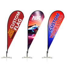 Custom Teardrop Flag 8FT, 10FT, 12FT