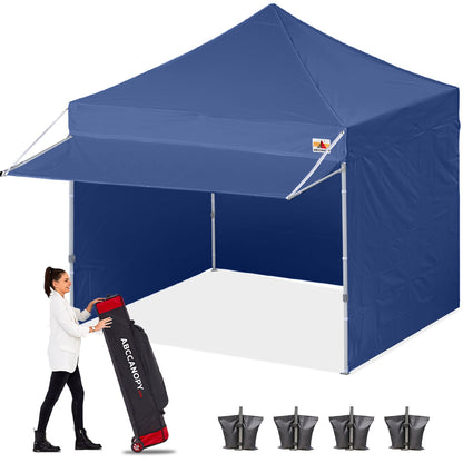 S1 Nova Base™-Lite Canopy with Awning & Sidewalls 10x10, 10x20