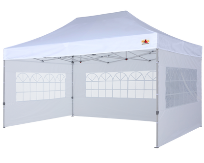 S1 Nova Base™-Lite Canopy with Church Window Sidewalls 8x8, 10x10, 10x15, 10x20