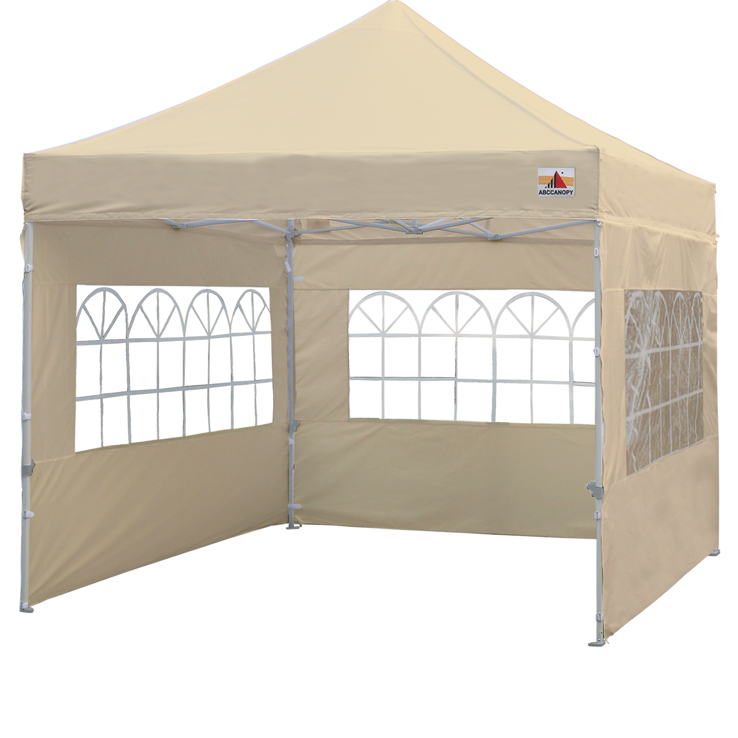 S1 Nova Base™-Lite Canopy with Church Window Sidewalls 8x8, 10x10, 10x15, 10x20