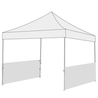 Two Half Walls for Canopy